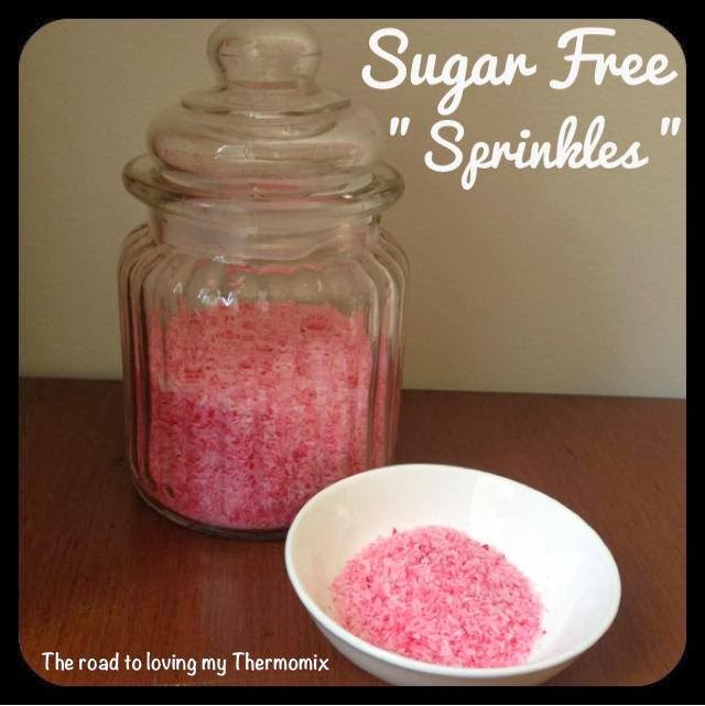 Sugar Free “Sprinkles” – The Road to Loving My Thermo Mixer