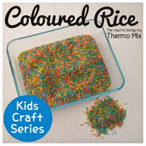 verlies uzelf sigaar Potentieel Coloured Rice – The Road to Loving My Thermo Mixer