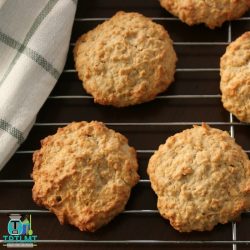 Banana Bread Biscuits – The Road to Loving My Thermo Mixer